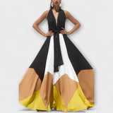 Nava  ™ ｜ Dlhé šaty s odhaleným chrbtom