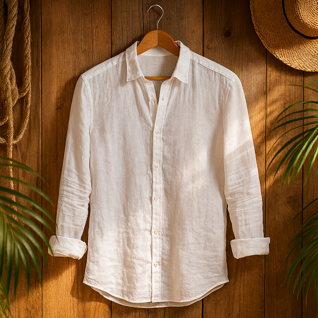 Laurent™ | Košeľa Capri z ľanovej zmesi