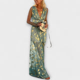 Augustína ™ ｜Plyšové šaty s V-výstrihom a detailmi z paillettes