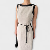 Irene  ™ ｜Štýlové šaty bez rukávov