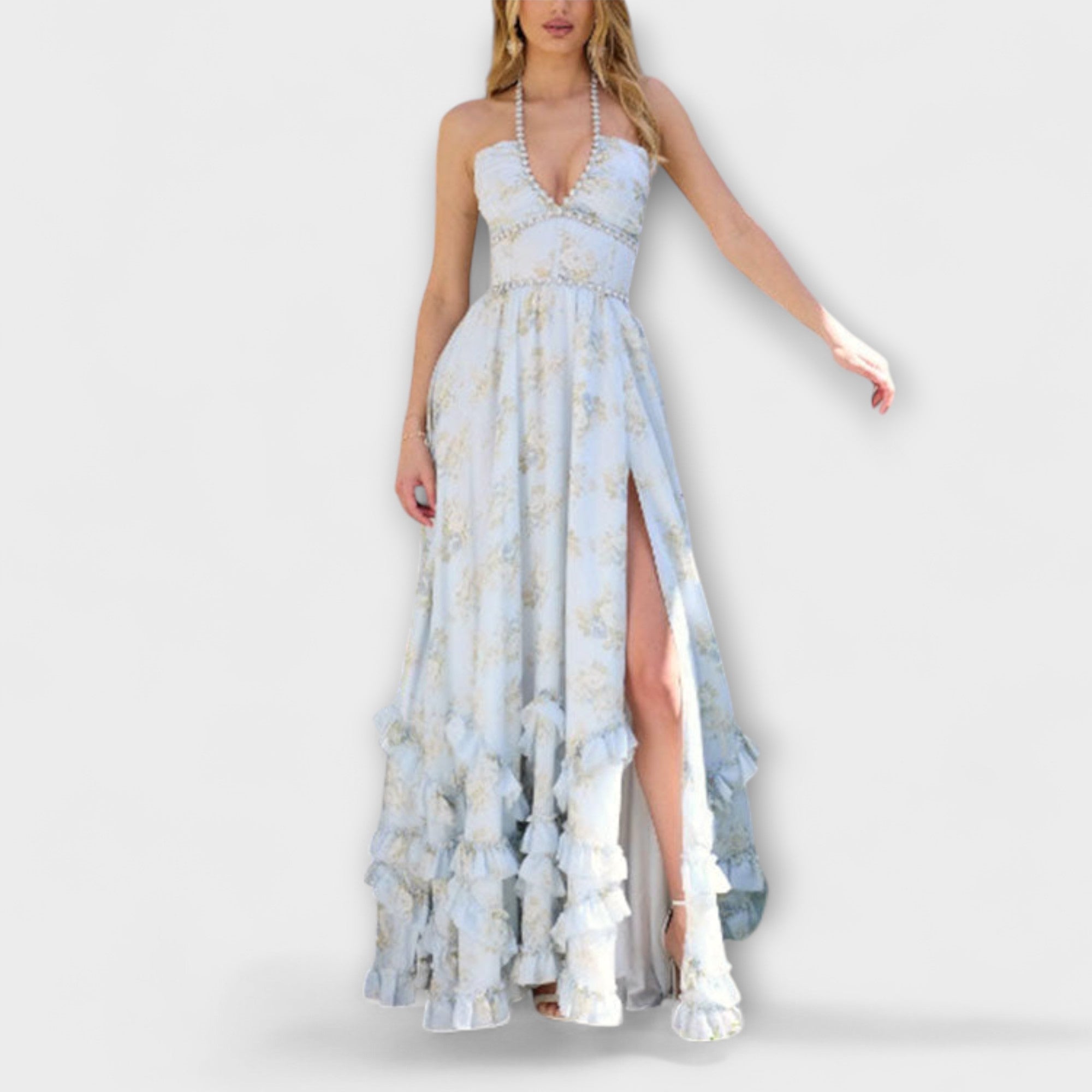 Luzie  ™ ｜Šik dlhé voľné šaty