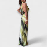 Eliána ™ ｜Klasické Tie-Dye Gradient Maxi Šaty