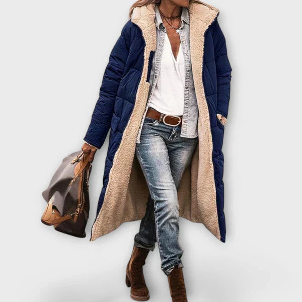 Kora ™ ｜ Hrejivý kožušinový kabát