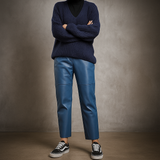 Sloane™ | Kožené Nohavice