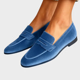 Elvíra™ | Mokasíny z mäkkého zamatu