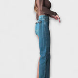 Astra™ ｜ Trendové asymetrické denimové šortky s jedným ramienkom