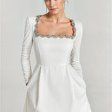 Emília™ | Zamatové minišaty