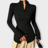 Michiko™ ｜ Elegantný sveter z bavlneného úpletu