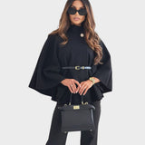 Irena™ ｜Elegantná bunda motýlieho strihu s opaskom