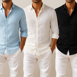 Laurent™ | Košeľa Capri z ľanovej zmesi