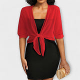 Olivia™ ｜ Blúzka s otvoreným predným dielom