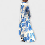 Nerina ™ ｜ Elegantné Kvetinové Maxi Šaty