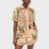 Maren ™ ｜ Vintage botanický kaleidoskopový tlačový set