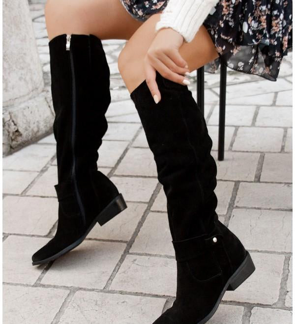 Lina™ | Pohodlné, teplé semišové topánky pre ženy