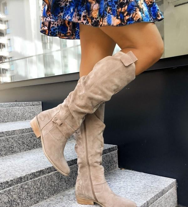 Lina™ | Pohodlné, teplé semišové topánky pre ženy