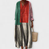 Rosa ™ ｜ Štýlové geometrické šaty