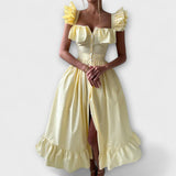 Lia  ™ ｜Rüschenshirt Šaty