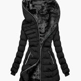 Gina™ | Perová bunda s kožušinovou podšívkou