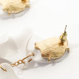 NÁUŠNICE KVAPKY ORCHIDEOVÝCH OKVETNÝCH LÍSTKOV