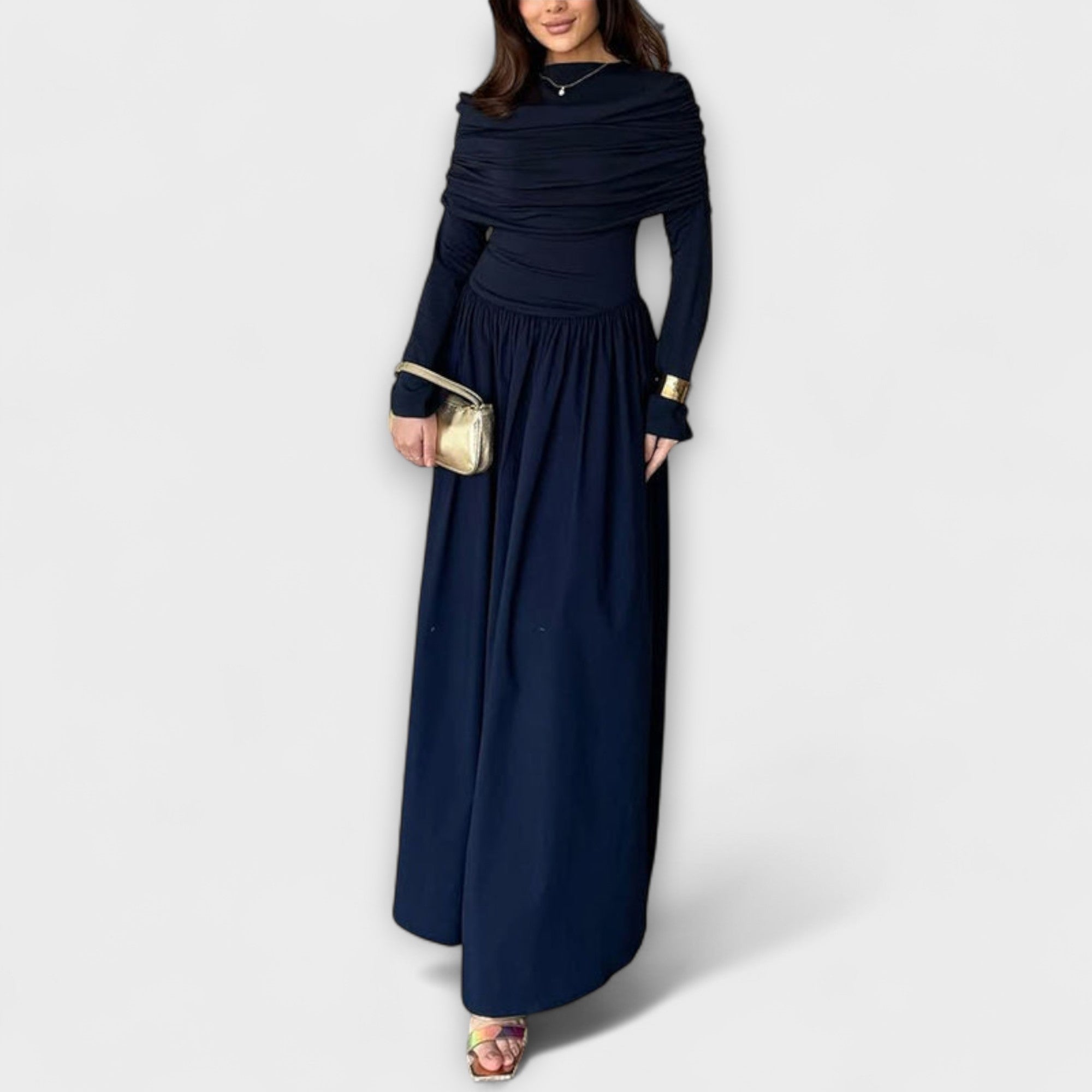 Jessica  ™ ｜ Uvoľnené plisované šaty