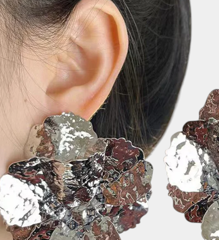 NÁUŠNICE V TVARE LESKLEJ KVETINY