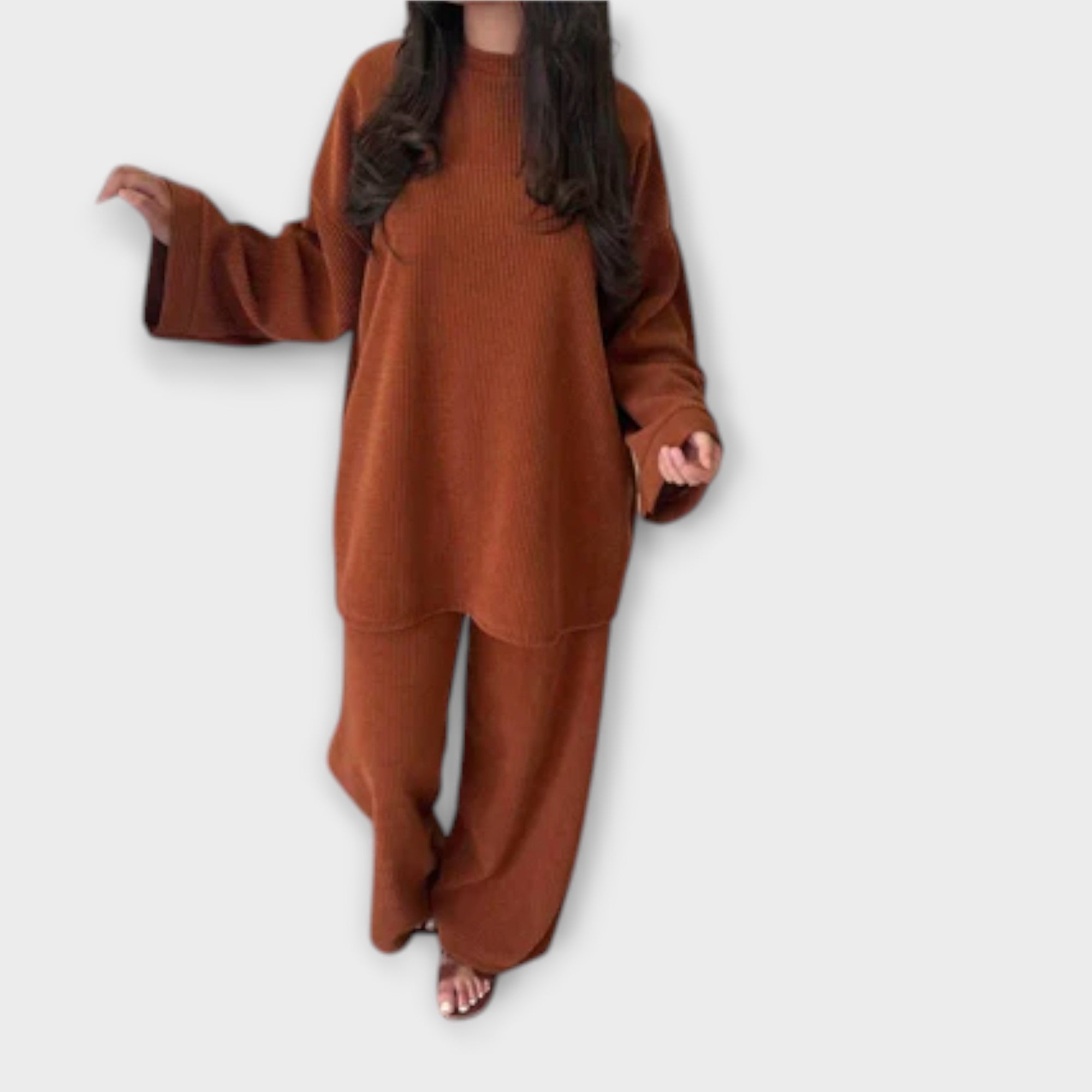 Ingrid ™ ｜Set v nadmernej veľkosti - Rífsovaný štýl