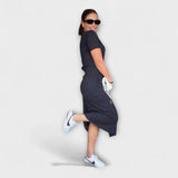 Danielle ™ ｜ Elegantný top s V-výstrihom a sukňou