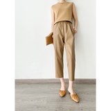 Sloane™ | Kožené Nohavice