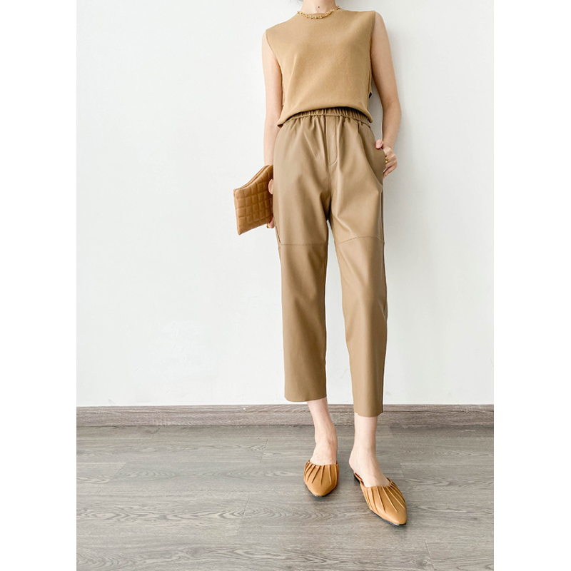 Sloane™ | Kožené Nohavice