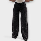 Soňa ™ ｜Trendy čipkované patchwork džínsy